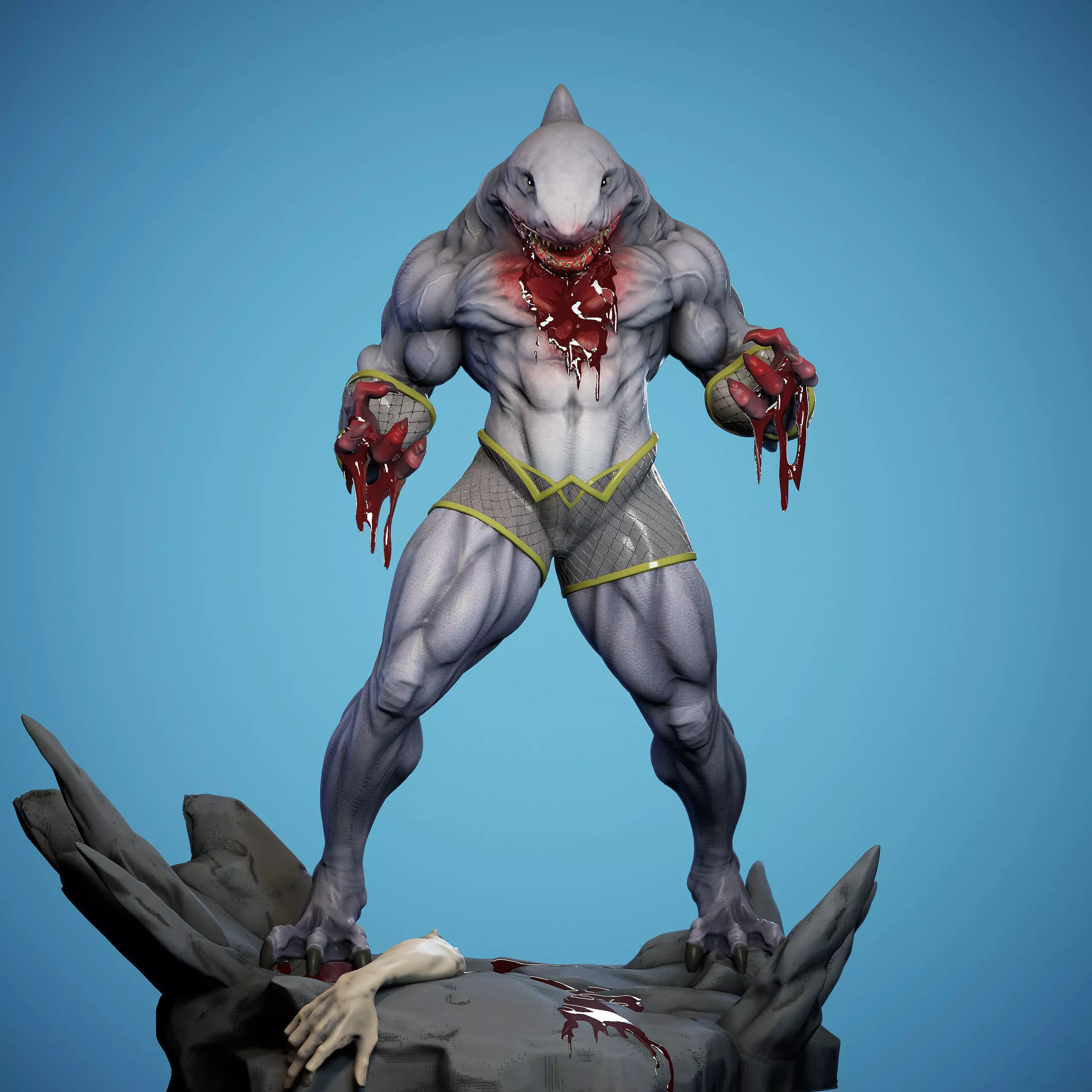 King Shark 3D print model_0