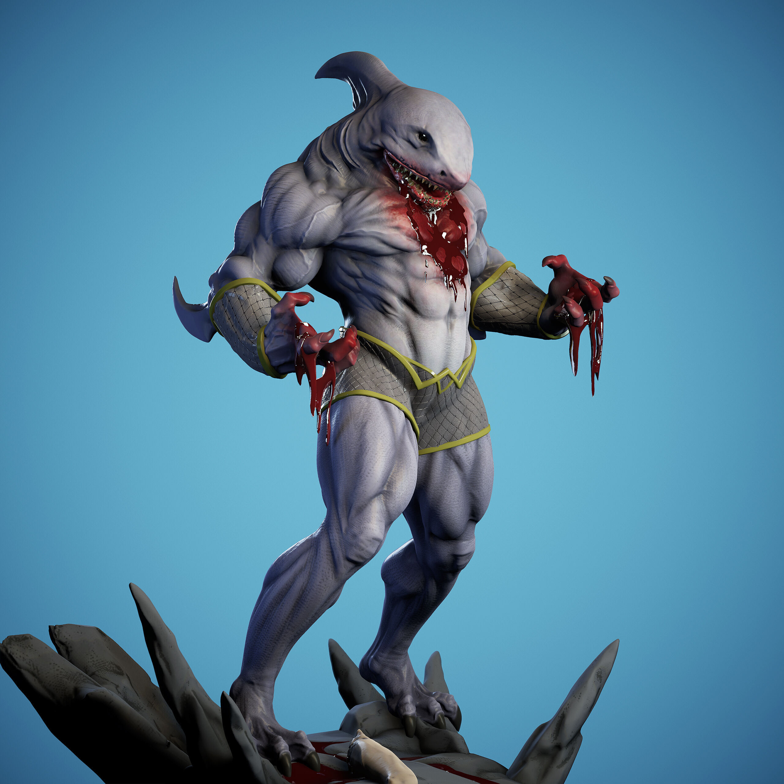 King Shark 3D print model_1