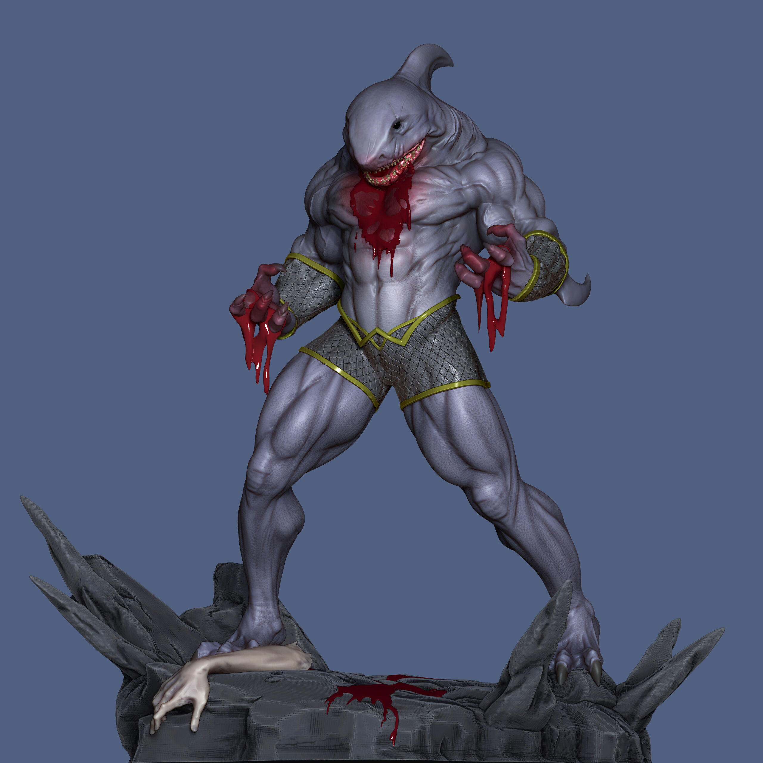 King Shark 3D print model_10