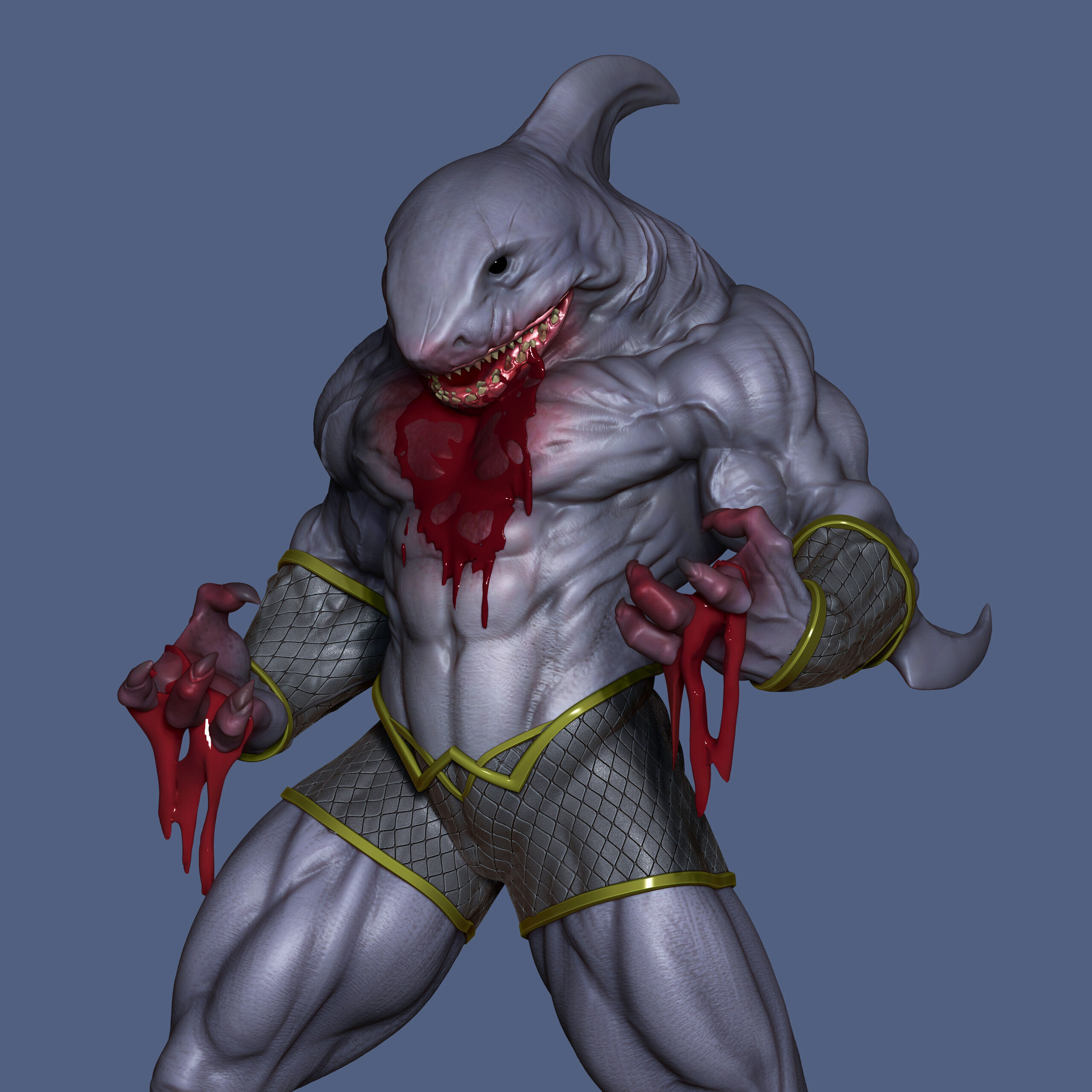 King Shark 3D print model_8