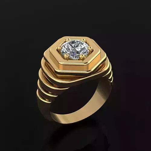 Bubble Ring 3D print model