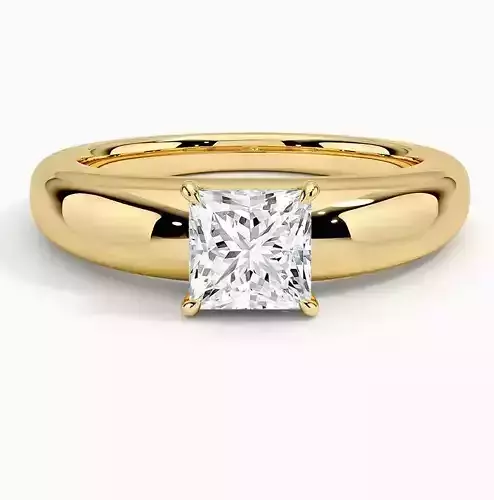 Solitaire Engagement Ring 11
