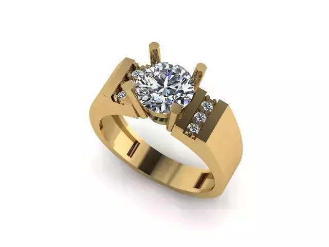 Moissanite Diamonds Ring For Men