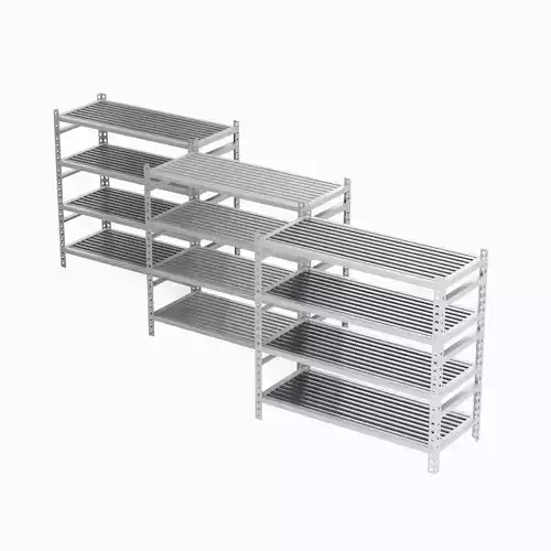 Metal Shelf Set B