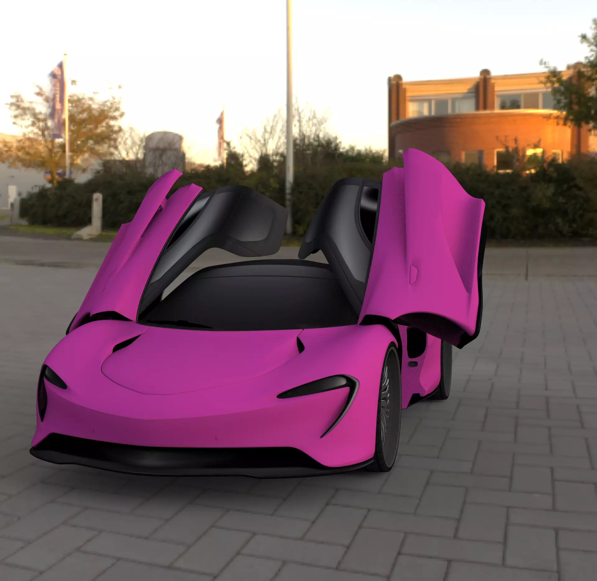 McLaren Speedtail 3D model_0