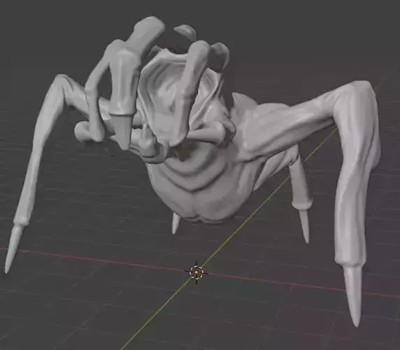 Oddworld Paramite - Pose 8 3D model