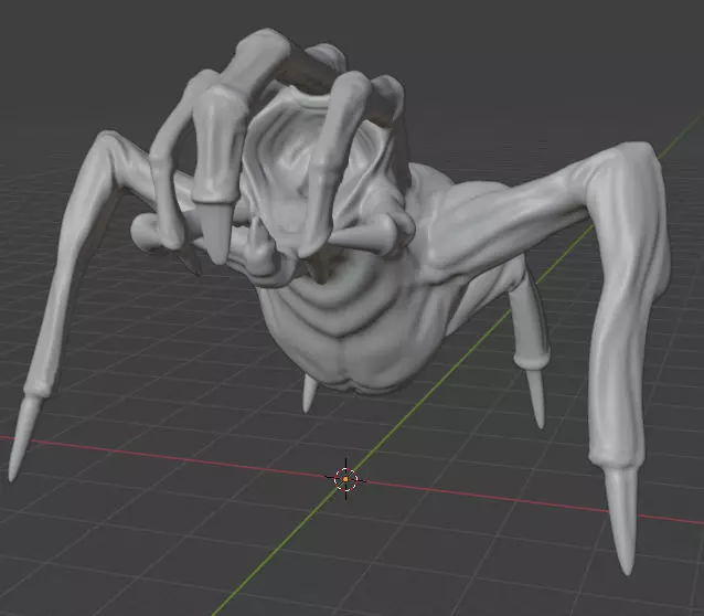 Oddworld Paramite - Pose 8 3D model_0