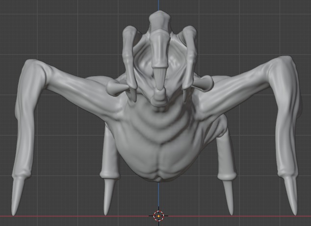 Oddworld Paramite - Pose 8 3D model_1