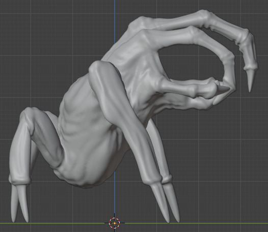 Oddworld Paramite - Pose 8 3D model_2
