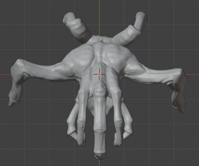 Oddworld Paramite - Pose 8 3D model_3
