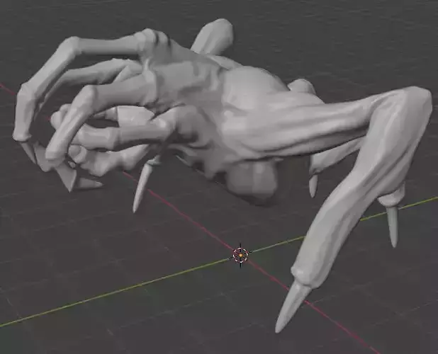 Oddworld Paramite - Pose 4 3D model