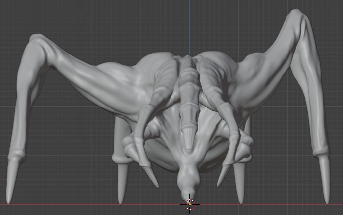 Oddworld Paramite - Pose 2 3D model_1