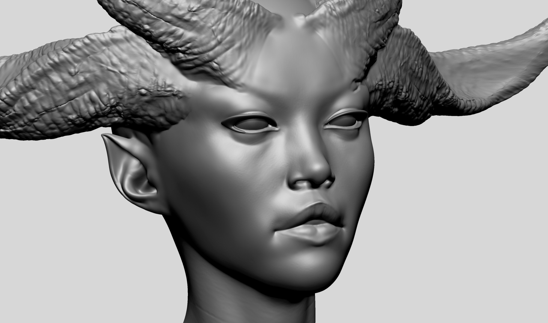 Fantasy Female Model B 3D model_12