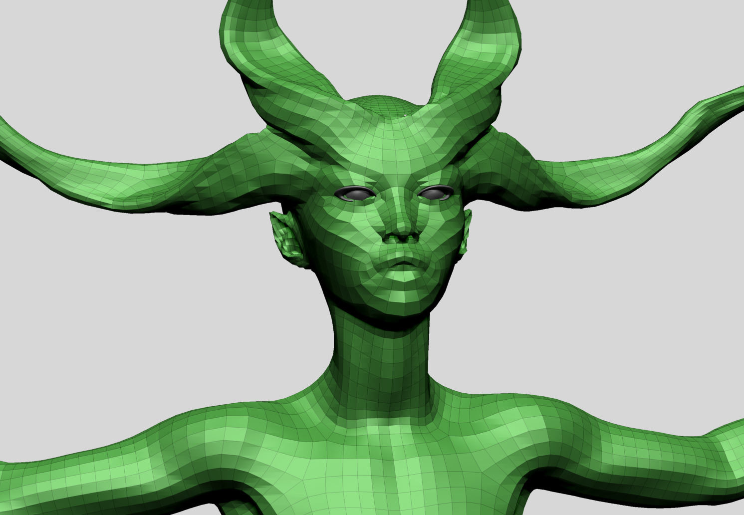 Fantasy Female Model B 3D model_14