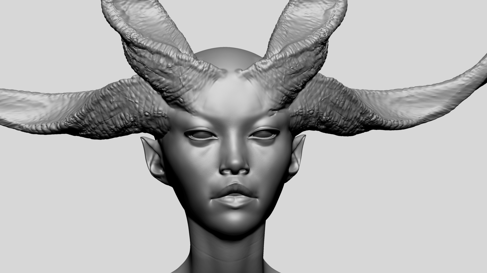 Fantasy Female Model B 3D model_11