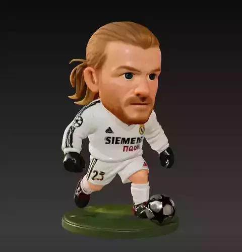 David Beckham Mini Fut Series 3D print model