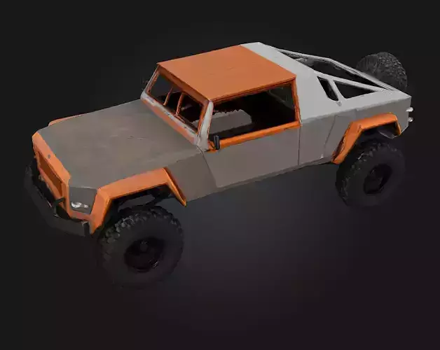 Dune Voyager  Nomadic Explorer of the Sands 3D model