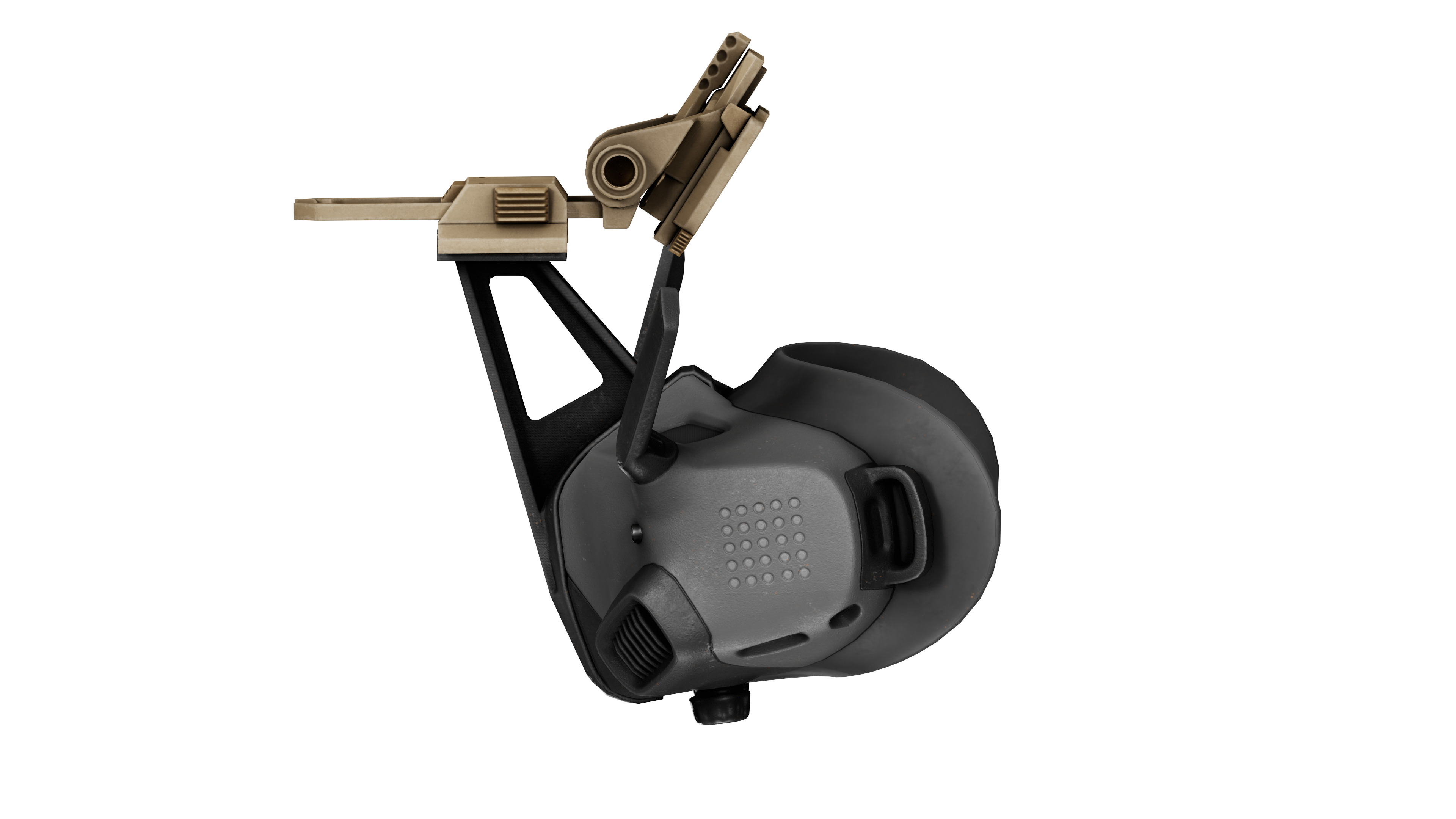 DJI DRONE GOGGLES Low-poly 3D model_9