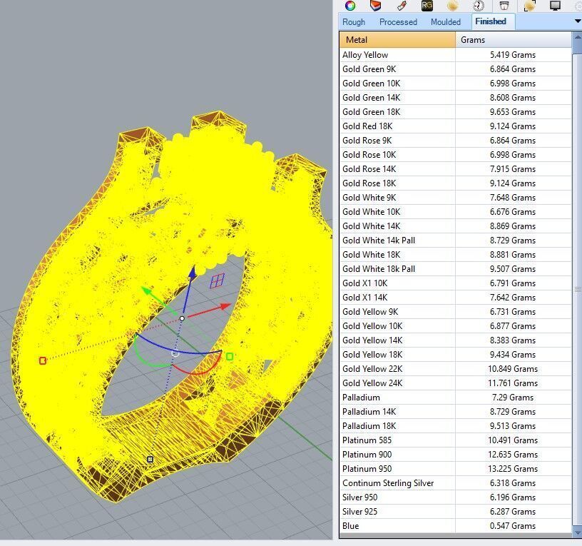 Two piece solitaire ring 3D print model_6