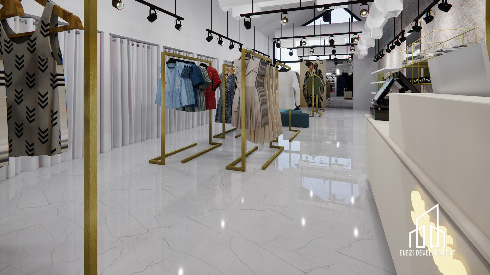 FASHION BOUTIQUE STORE 3D model_4