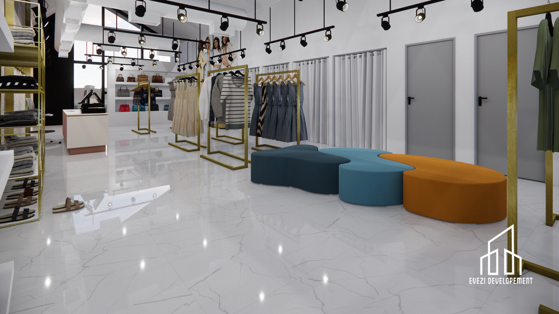 FASHION BOUTIQUE STORE 3D model_7