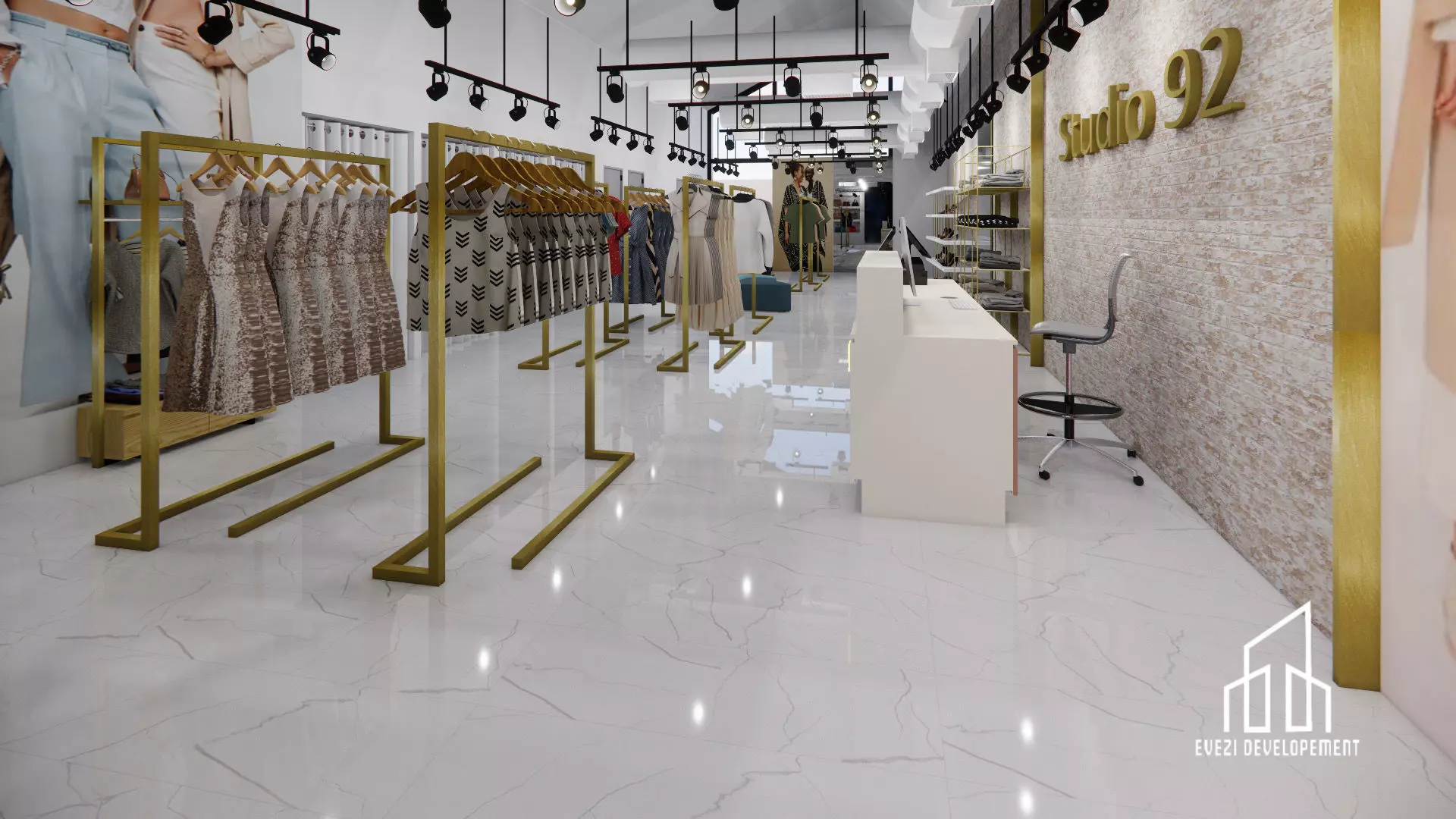 FASHION BOUTIQUE STORE 3D model_0