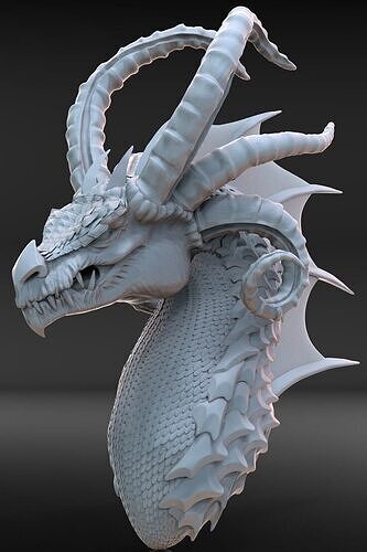 Dragon 3D model