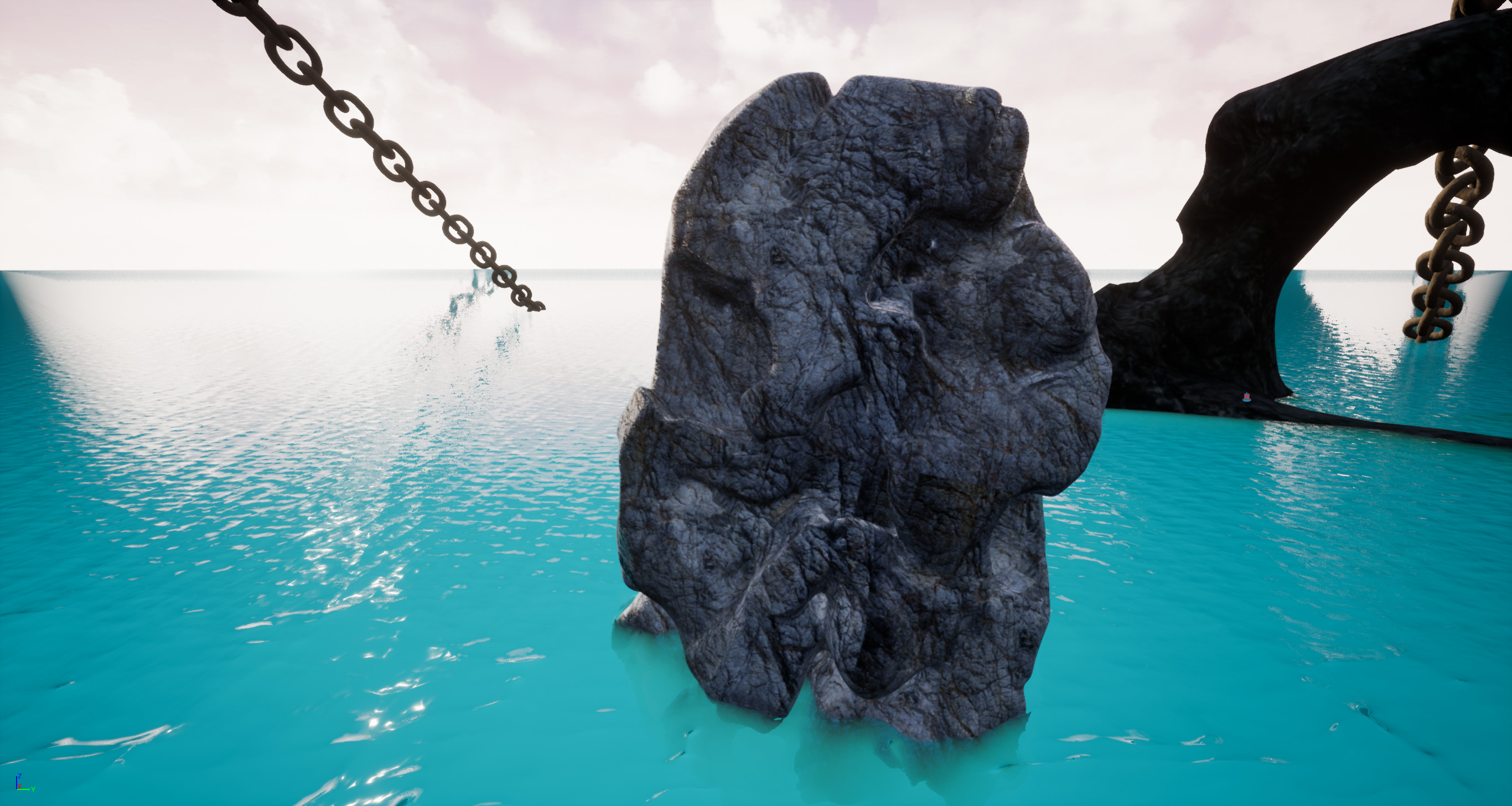 Rock 0305 Low-poly 3D model_4