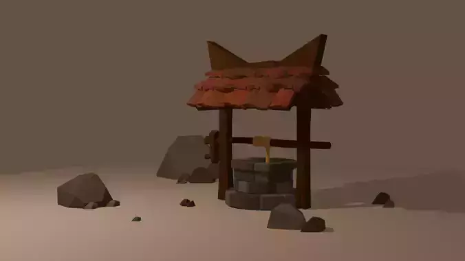 Low Poly Well