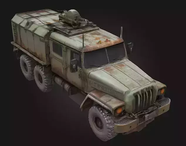 Rusty Off-Road Beast  Rugged Power with a Weathered Soul