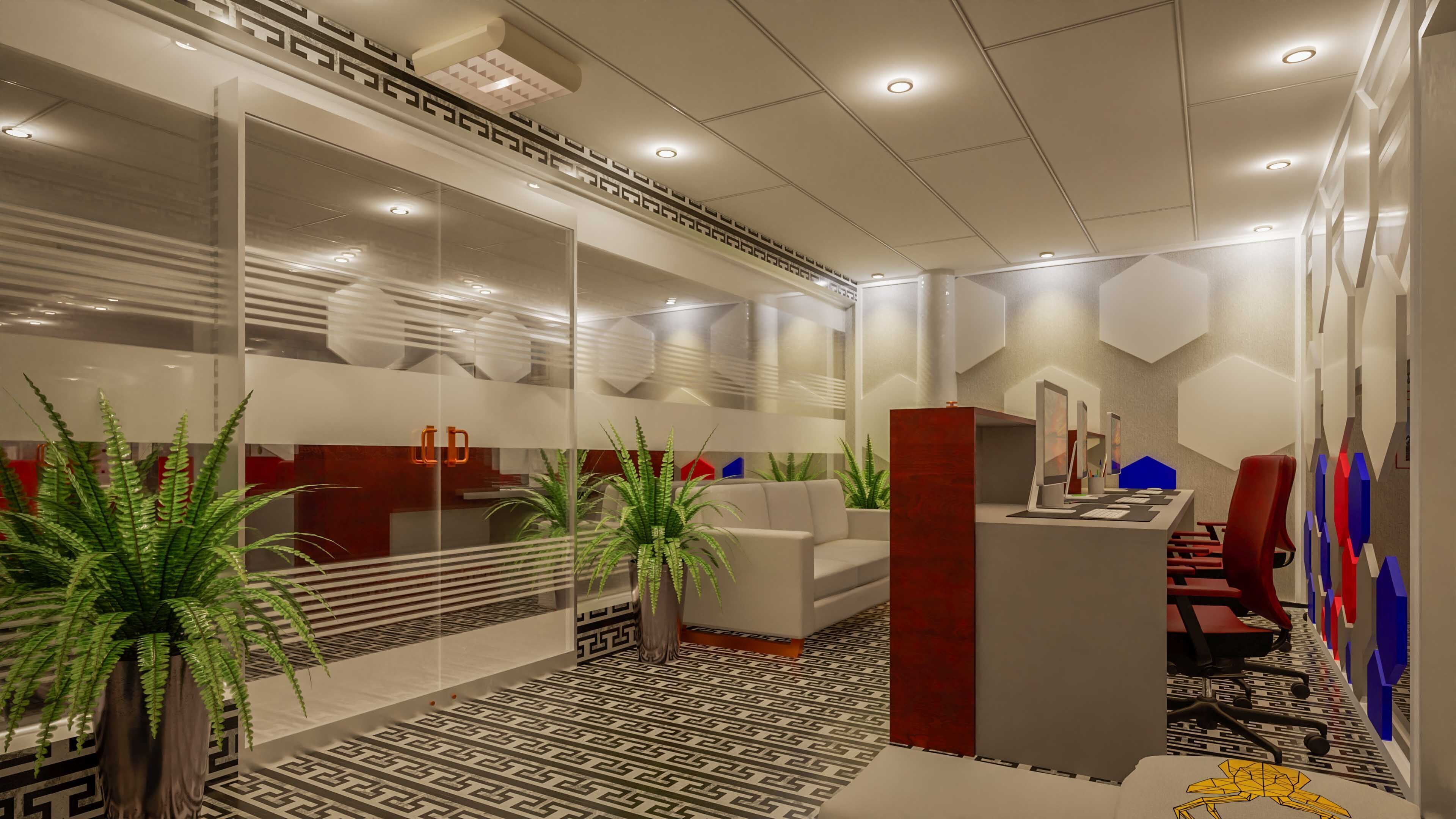 Office Interiors Low-poly 3D model_12