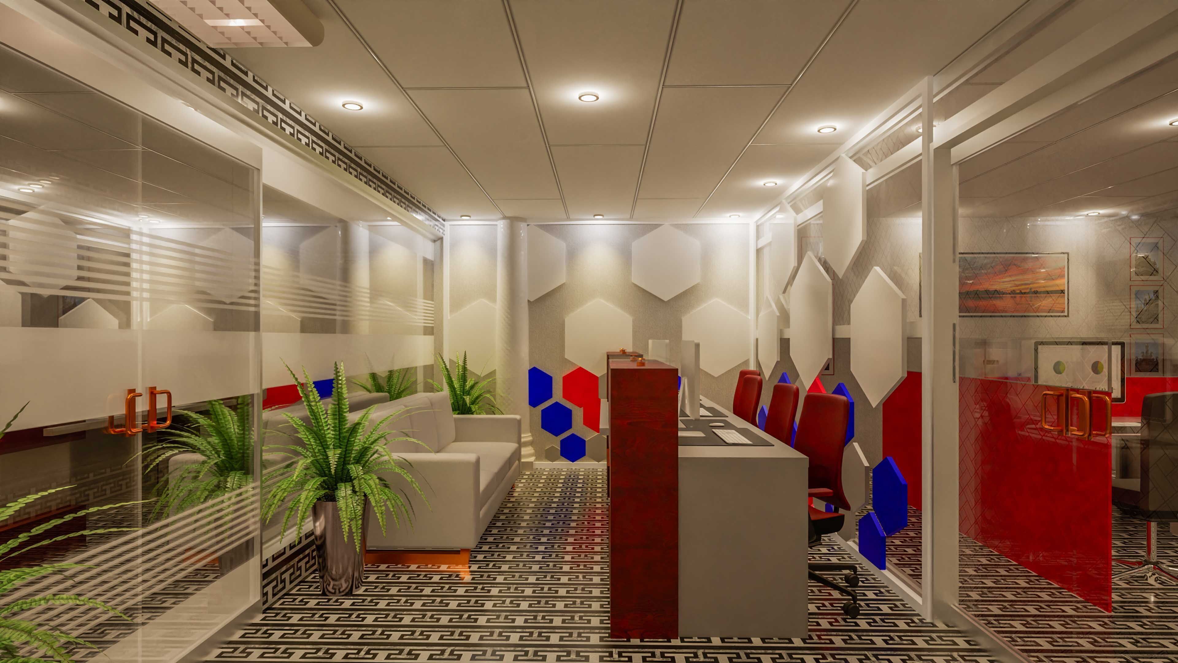 Office Interiors Low-poly 3D model_8