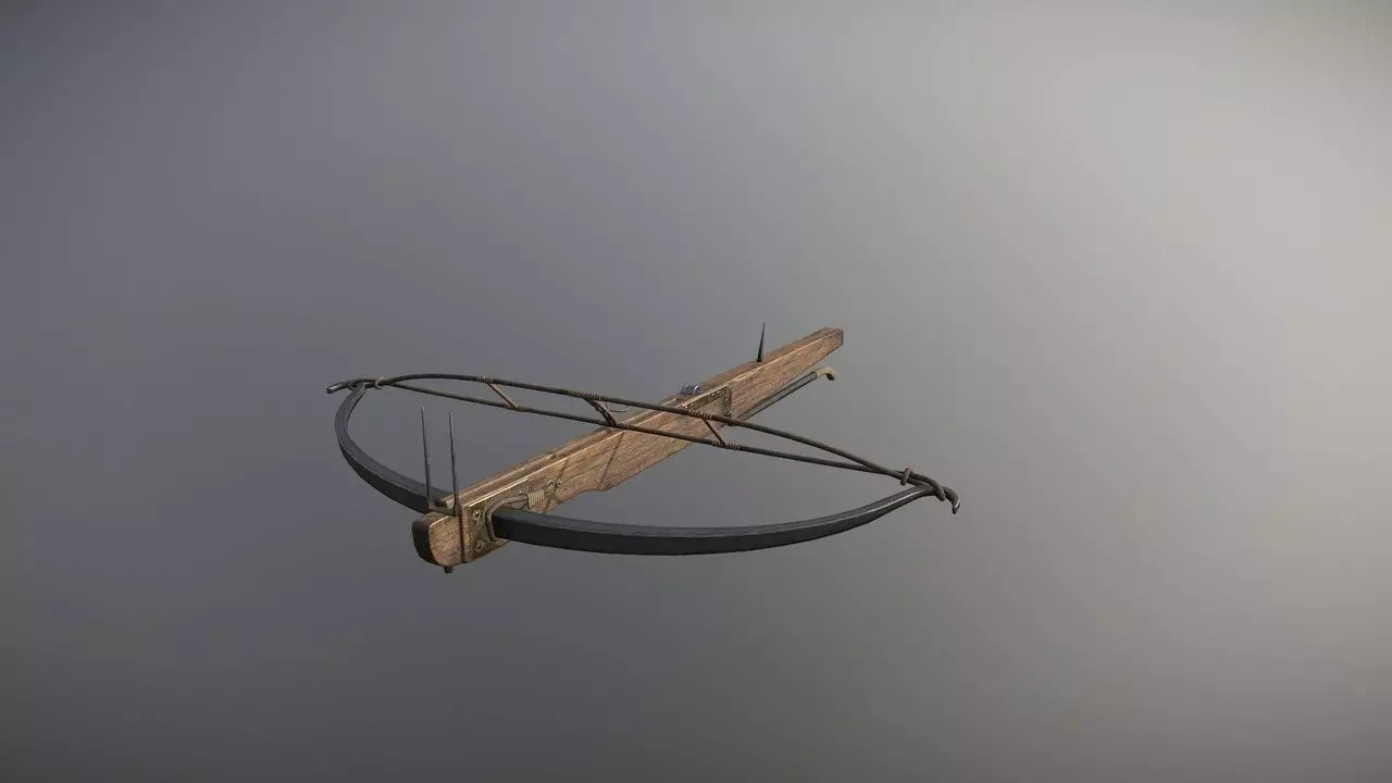 Arbalests Low-poly 3D model_0