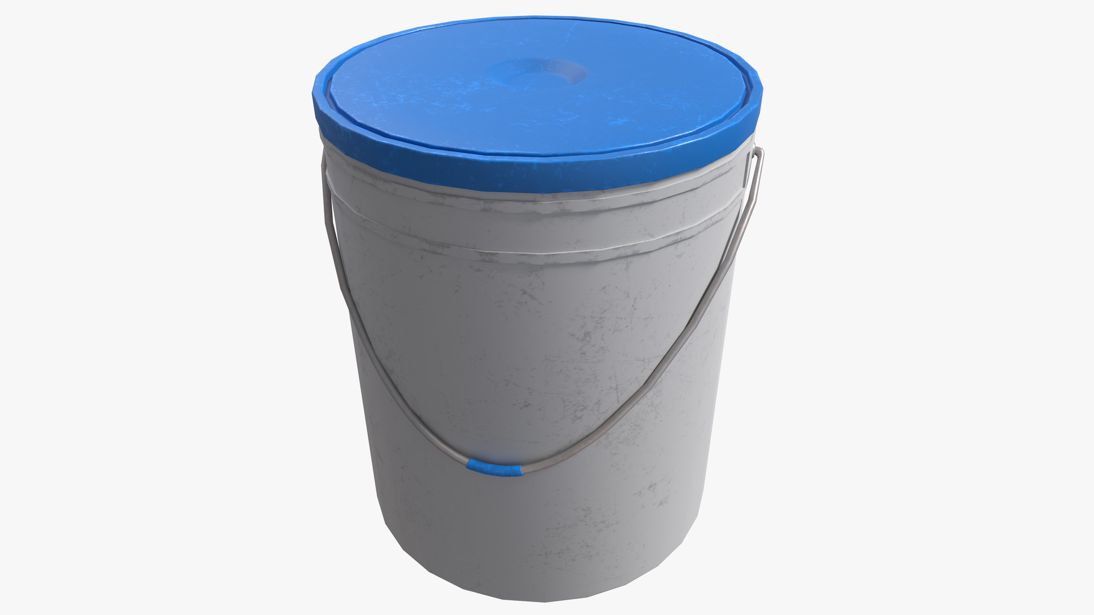 Construction Materials Collection Low-poly 3D model_9