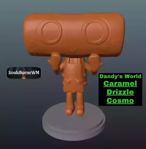 Dandy World Skin Caramel Drizzle Cosmo 3D print model