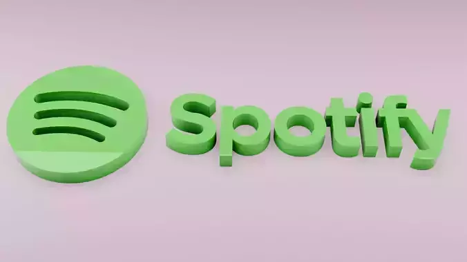 Spotify 3D logo