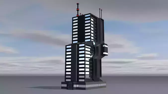 Sci Fi Building