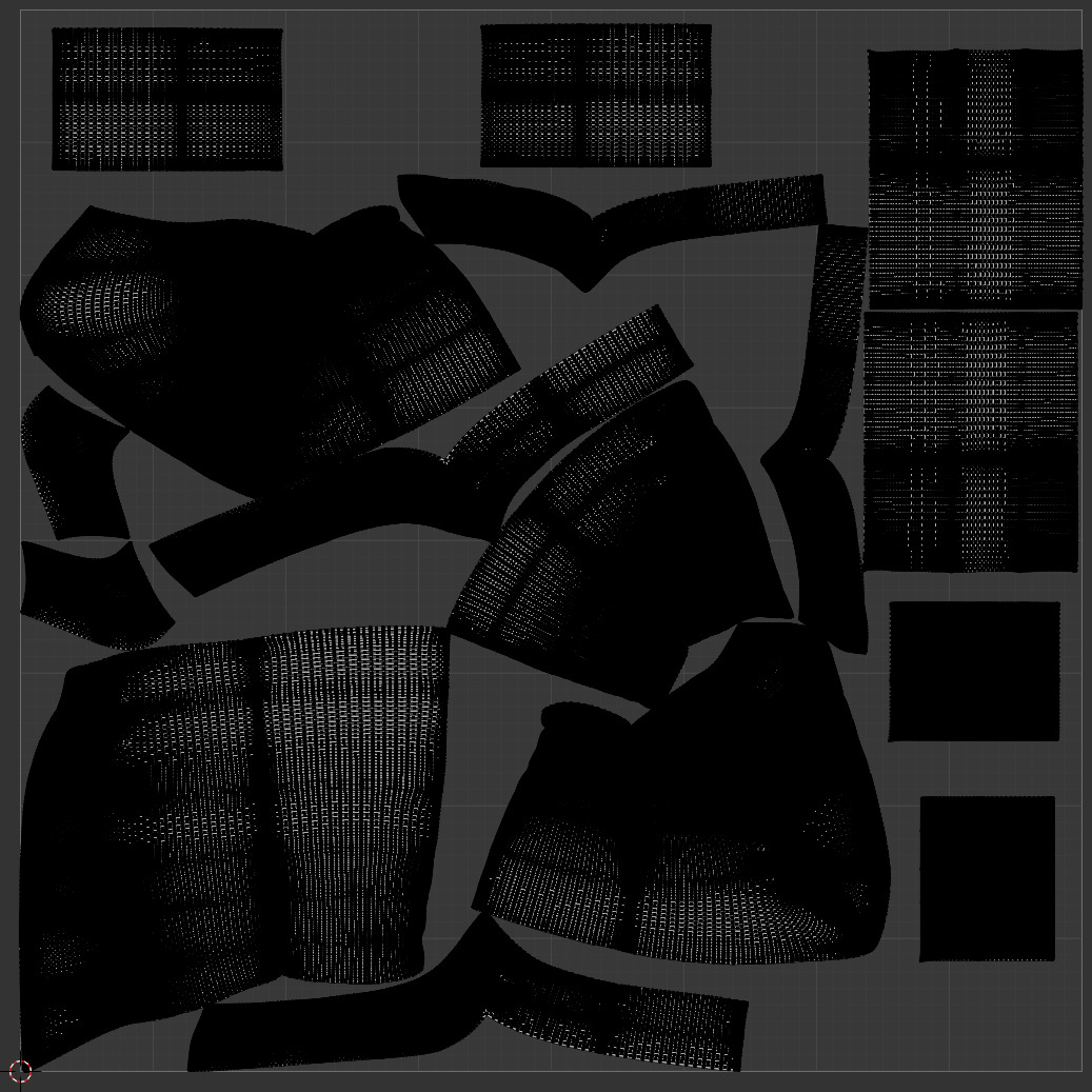 Ligne Roset Togo Style 2 Piece Leather Modular Sofa Set 3D model_5