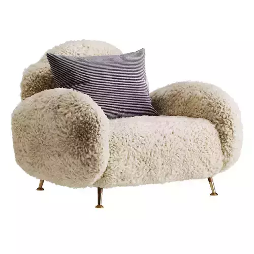 MILLER armchair 3D model