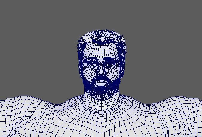 Arnold Schwarzenegger Character Low-poly 3D model_22