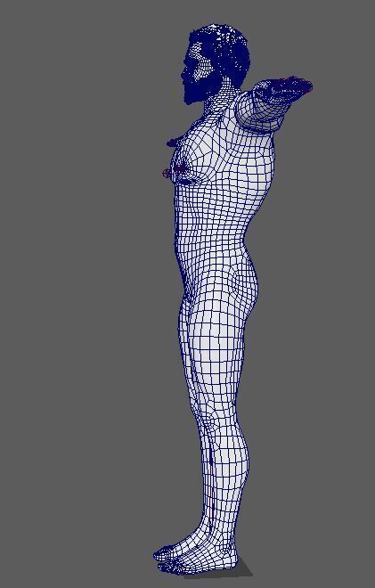 Arnold Schwarzenegger Character Low-poly 3D model_28