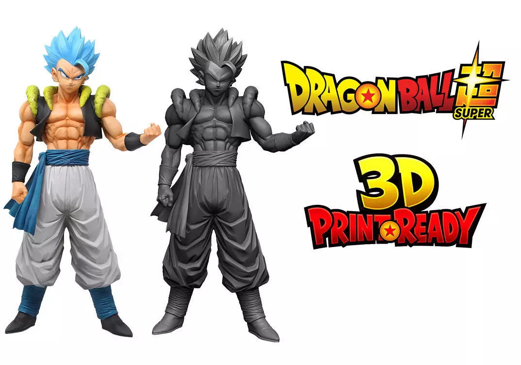 Gogeta Super Saiyan God Super Saiyan 3D print model