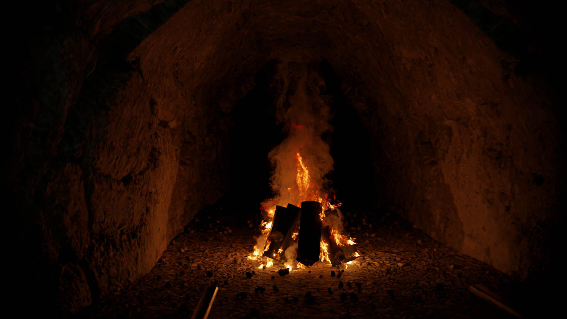 Burnt Firewood Pack Low-poly 3D model_12