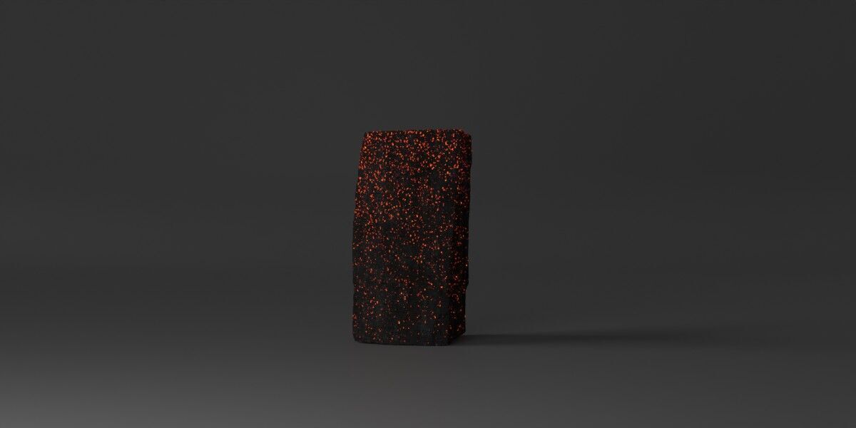 Burnt Firewood Pack Low-poly 3D model_8