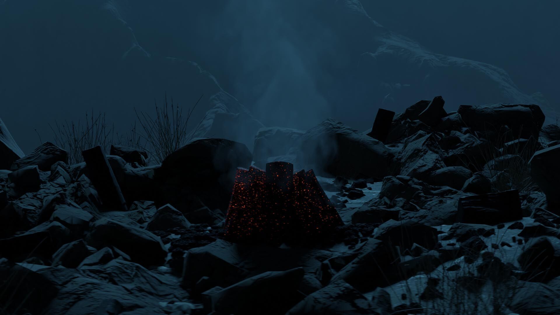 Burnt Firewood Pack Low-poly 3D model_13