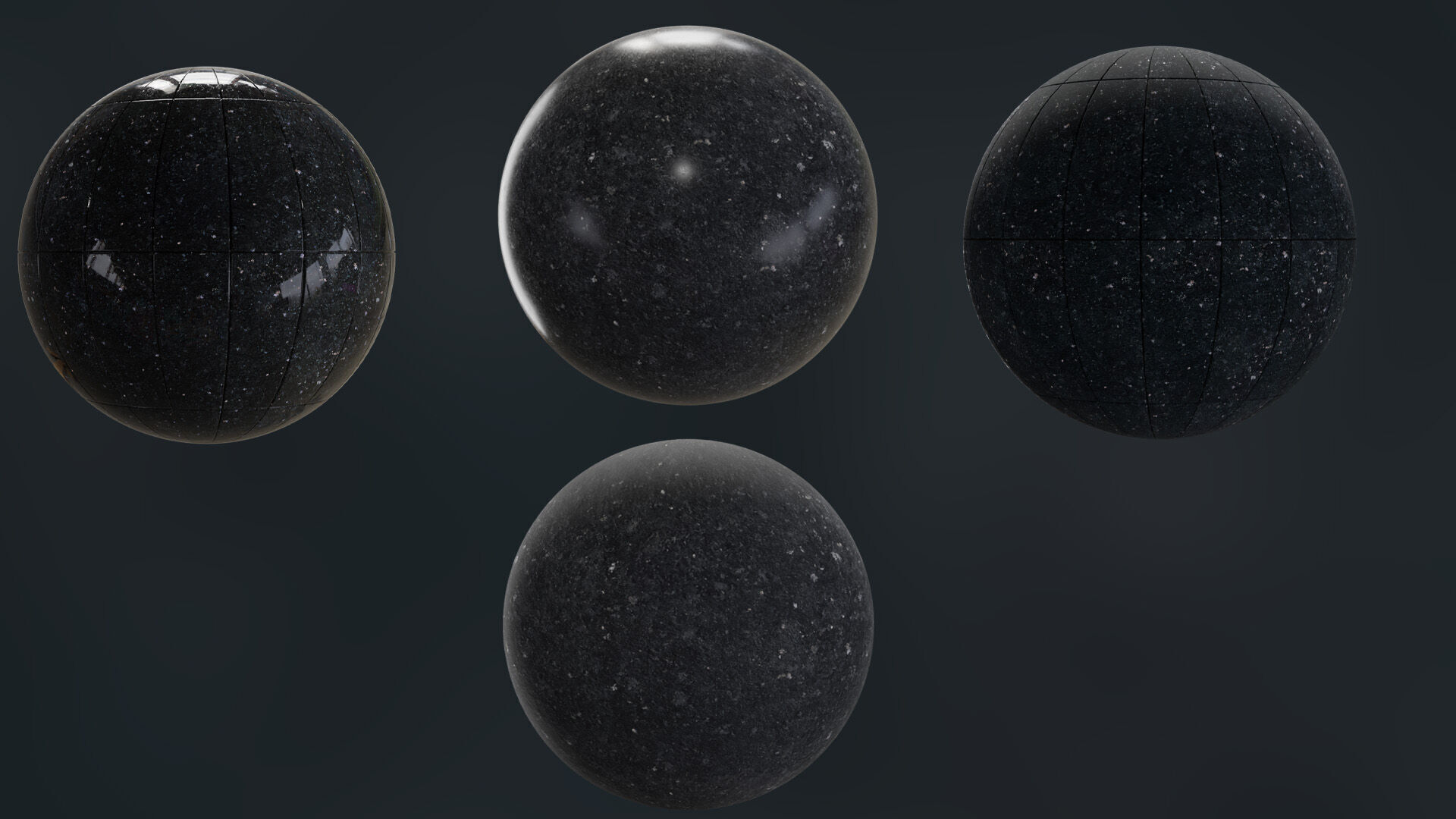 Black Galaxy Stone Textures Texture_9