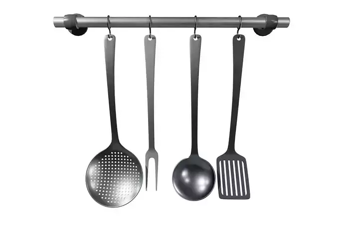 Kitchen Utensil Rack with Hanging Tools