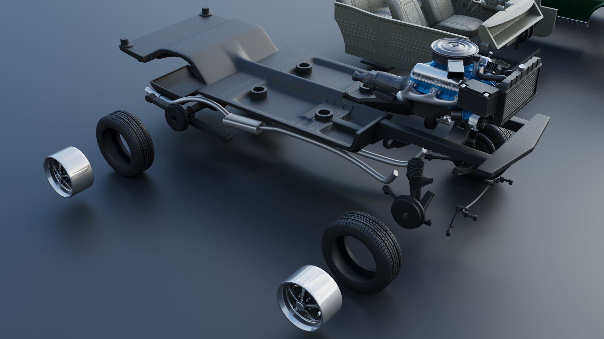 AMC Javelin 1968 3D print model_30