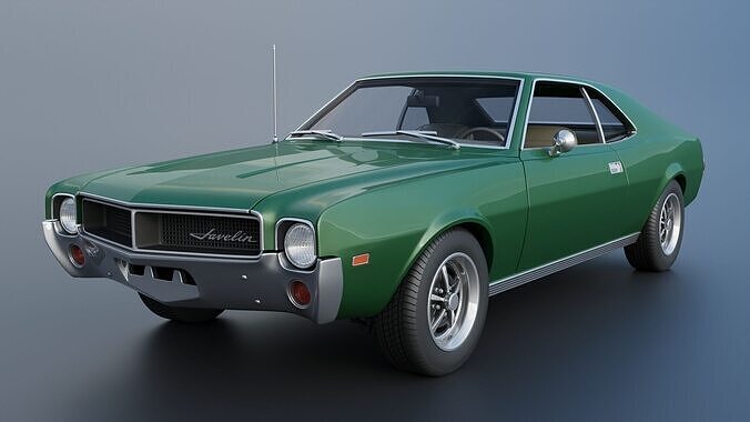 AMC Javelin 1968 3D print model 3