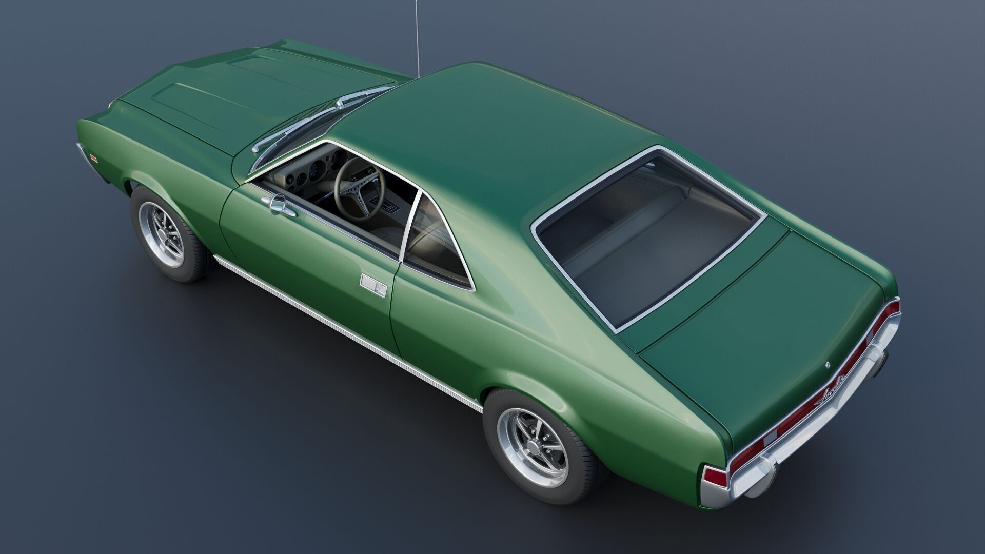 AMC Javelin 1968 3D print model_4